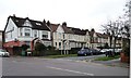 Houses on the west side of Eglington Road, Chingford