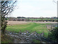 View over valley of River Brett