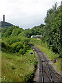 Railway line at Froghall, Staffordshire