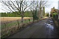 Track past Manor Farm towards the A415