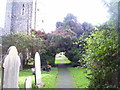 Archway over path - St Stephen