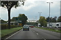 Bridge over the A10