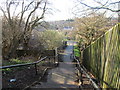 The footpath leading from Porchester Road to The Wells Road