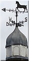 Horse weather vane, Silvermere Mews, Shifnal