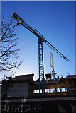 O1533 : Tower crane on York Street, Dublin by Ian S
