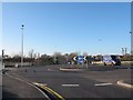 SJ7661 : New roundabout, M6 J.17 (2) by Stephen Craven