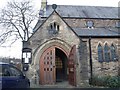 St Barnabas church, Hightown: porch