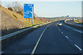 S5753 : The M9 Northbound towards junction 8 by Ian S