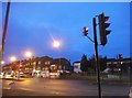 Brighton Road at the junction of Reigate Road