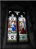 SP5621 : St Mary, Chesterton: stained glass window (c) by Basher Eyre