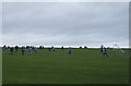 NZ2623 : Football field, School Aycliffe  by JThomas