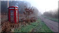 Telephone box at Comin Bach