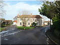 The road northwards from the centre of High Ham