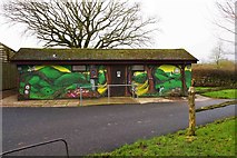 SO9778 : Public toilets, Waseley Hills Country Park, Gannow Green Lane, near Romsley, Worcs by P L Chadwick