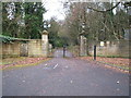 A gateway to Windlestone Hall