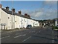 Houses on the old A30 road through Blackwater, St Agnes