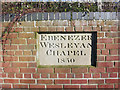 SU4876 : Ebenezer Wesleyan Chapel by Des Blenkinsopp