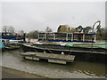 Parr Boats moored up on the Thames