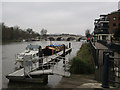 TQ1769 : River Thames, Kingston-upon-Thames by Hugh Venables