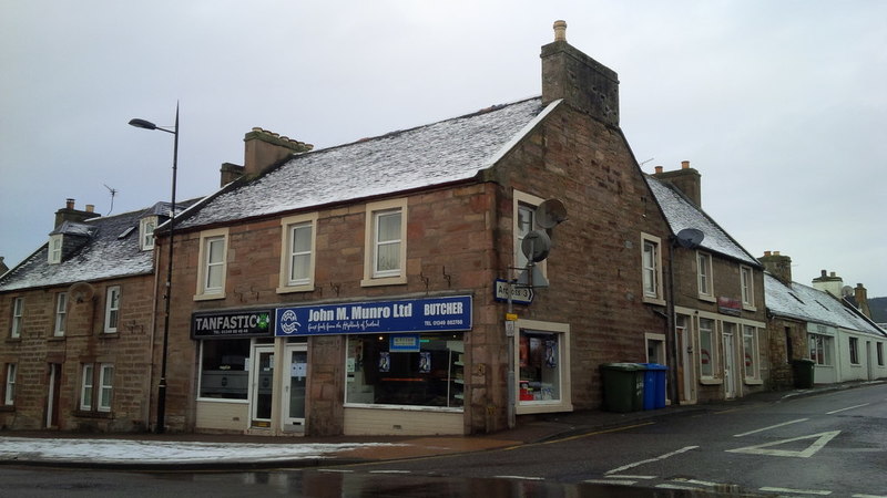 Butcher's shop, High Street, Alness © Alpin Stewart :: Geograph Britain ...