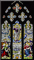 TF0761 : East window, St Wilfred's church, Metheringham by Julian P Guffogg