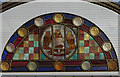 TA3008 : The hidden stained glass on the pier is now to be seen in all its glory by Steve  Fareham