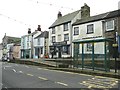 Seven Stars Inn and bus shelter, Penrhyn