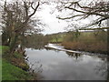 Weir on the River Wharfe near Addingham