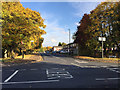 SP3780 : West end of Dorchester Way seen across Clifford Bridge Road, Walsgrave, Coventry by Robin Stott