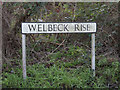 Welbeck Rise sign