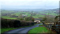 Lane above Llwyn-y-celyn