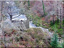 SH7428 : Old Shaft Above The Afon Mawddach by Chris Andrews