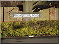 TL1412 : Broadstone Road sign by Geographer