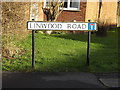 TL1412 : Linwood Road sign by Geographer