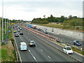 M25 road works