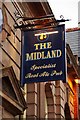 The Midland (2) - sign, 526-528 Bearwood Road, Bearwood