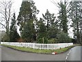 Fence on the corner of Rocky Lane, Gatton