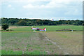 TQ5583 : G-PWUL lands at Damyns Hall aerodrome by Robin Webster