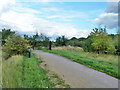 Path out of Cely Woods to Warwick Lane