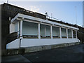 TG1543 : Seawatching shelter, Sheringham by Hugh Venables