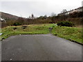 End of the road beyond New Tredegar Business Park