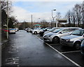 Southern part of Ystrad Mynach railway station car park