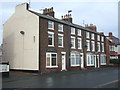 Terraced housing on Station Road, Filey