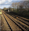 Rhymney Line north towards Llanishen, Cardiff