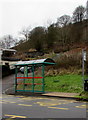 Milton Terrace bus stop and shelter, Brithdir