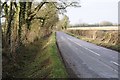 Country road west of Oaksey