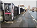 SE2932 : Phone box, Marshall Street, Leeds by Stephen Craven