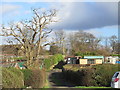 Track between the allotments