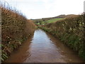 Heol dan ddwr / Road under water