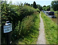 Trent & Mersey Canal Milepost at Wheelock